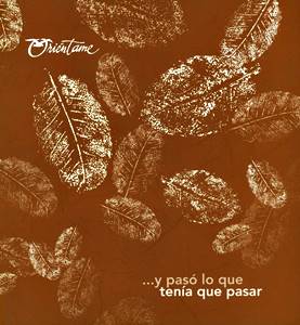 Carátula Pasó lo que tenía que pasar Carátula Pasó lo que tenía que pasar