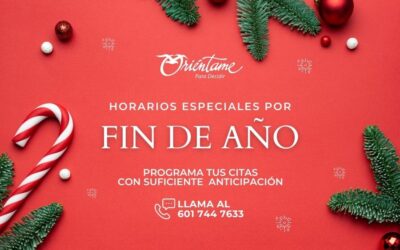 Horarios de atención diciembre 2021