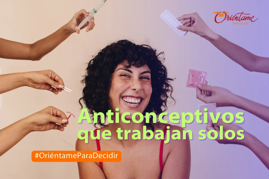 Anticonceptivos que trabajan solos